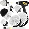 Holikme 8-Piece Drill Brush Power Scrubber Cleaning Kit