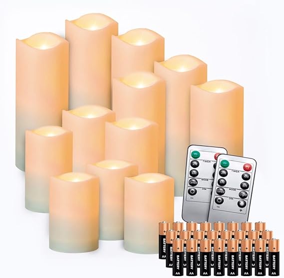 Flameless Led Candles (free Batteries)