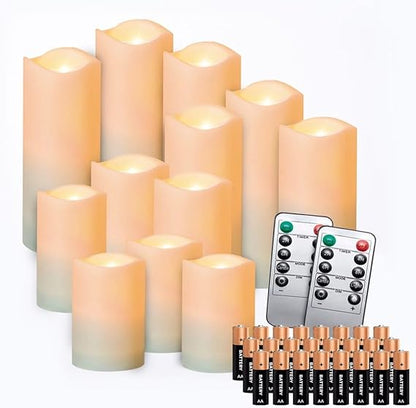 Flameless Led Candles (free Batteries)