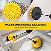 Holikme 8-Piece Drill Brush Power Scrubber Cleaning Kit