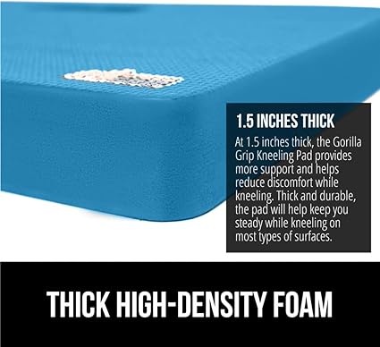 Gorilla Grip Extra-Thick Kneeling Pad – Comfort Support in Every Color