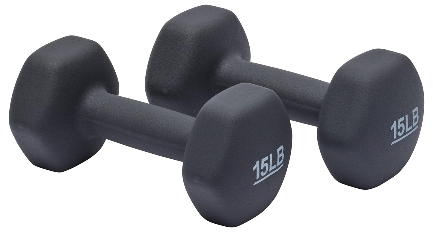 Amazon Basics Neoprene Dumbbell Hand Weights