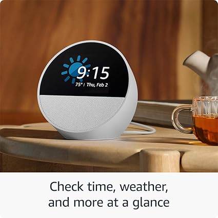 Echo Dot (5th Gen) with Clock