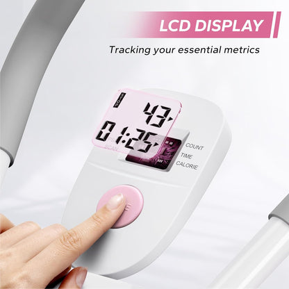 MERACH Ab Machine, Ab Workout Equipment, Adjustable Ab Trainer Machine for Abs Workout at Home Gym, Foldable, Knee Protection, Abdominal Trainer for Stomach Workout