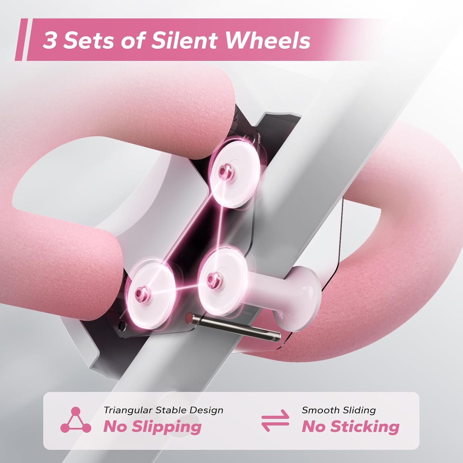 MERACH Ab Machine, Ab Workout Equipment, Adjustable Ab Trainer Machine for Abs Workout at Home Gym, Foldable, Knee Protection, Abdominal Trainer for Stomach Workout