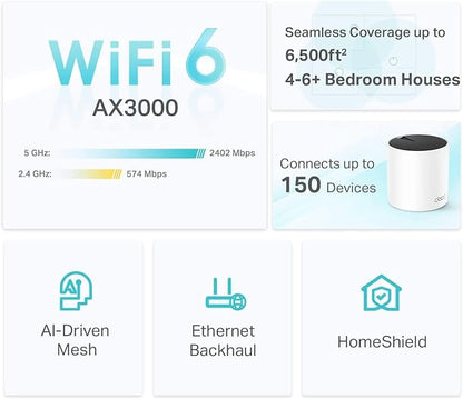TP-Link Deco Mesh WiFi System (3-Pack)