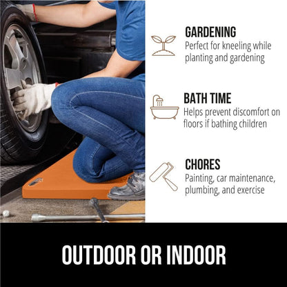 Gorilla Grip Extra-Thick Kneeling Pad – Comfort Support in Every Color