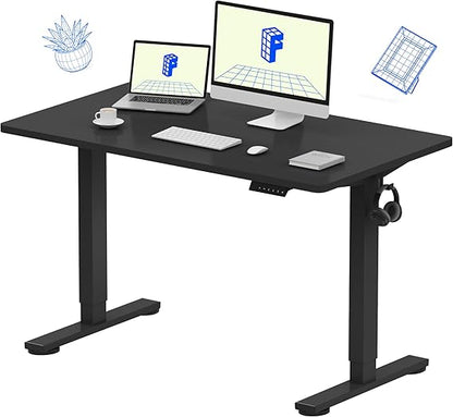 FlexiRise EN1 Standing Desk – 48”x24” Whole-Piece Desktop