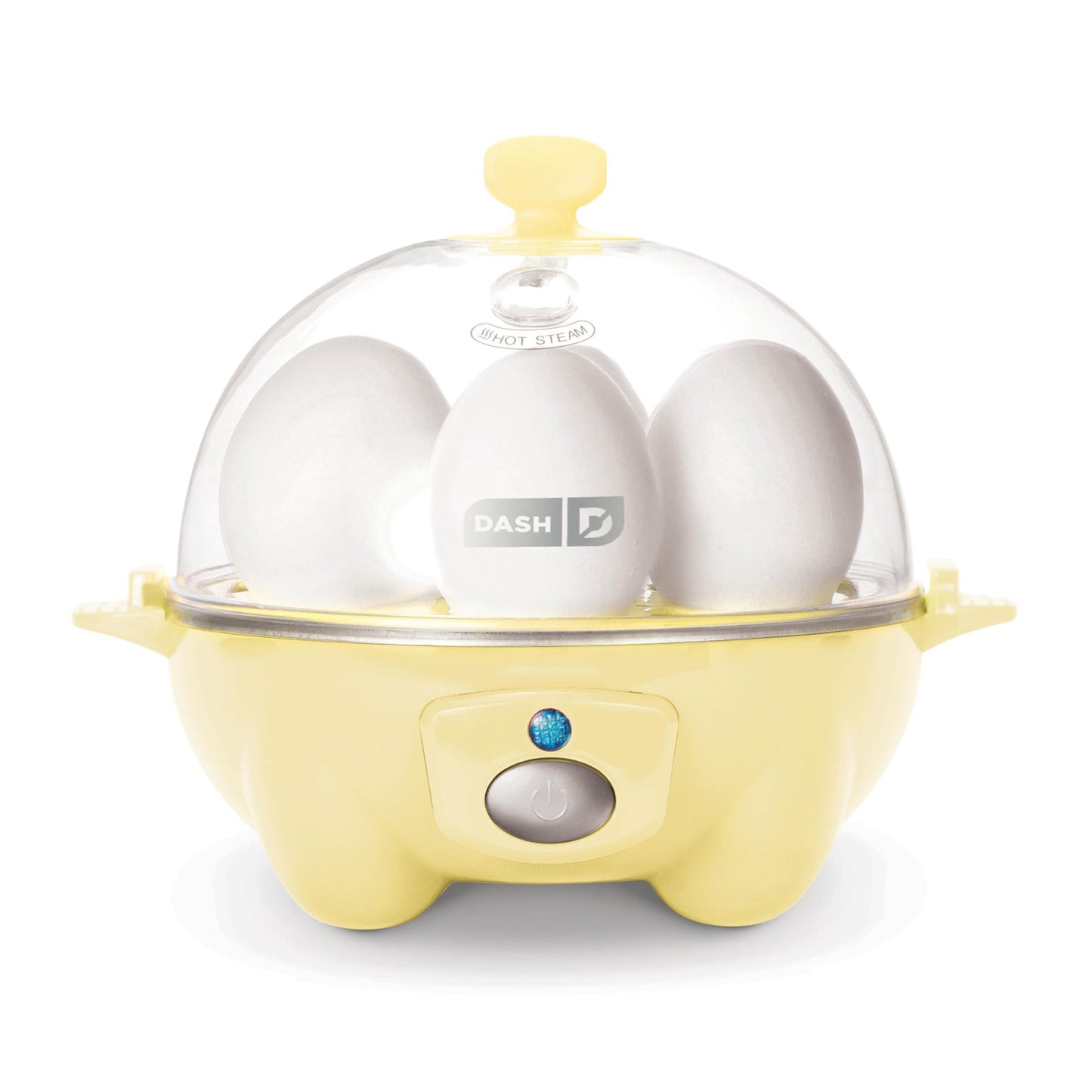 DASH Rapid Egg Cooker: 6 Egg Capacity Electric Egg Cooker for Hard Boiled Eggs, Poached Eggs, Scrambled Eggs, or Omelets with Auto Shut Off Feature - Black