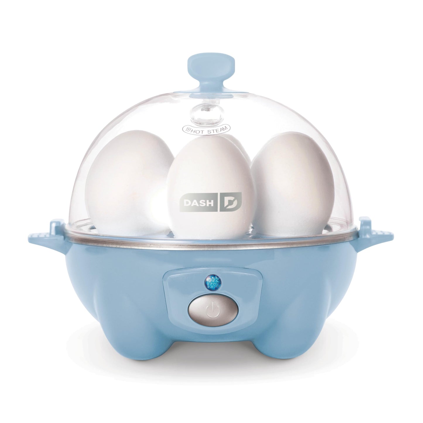 DASH Rapid Egg Cooker: 6 Egg Capacity Electric Egg Cooker for Hard Boiled Eggs, Poached Eggs, Scrambled Eggs, or Omelets with Auto Shut Off Feature - Black
