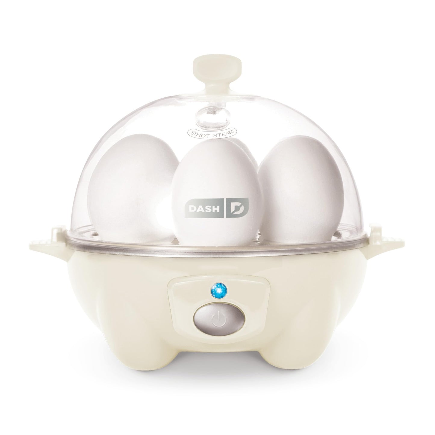 DASH Rapid Egg Cooker: 6 Egg Capacity Electric Egg Cooker for Hard Boiled Eggs, Poached Eggs, Scrambled Eggs, or Omelets with Auto Shut Off Feature - Black