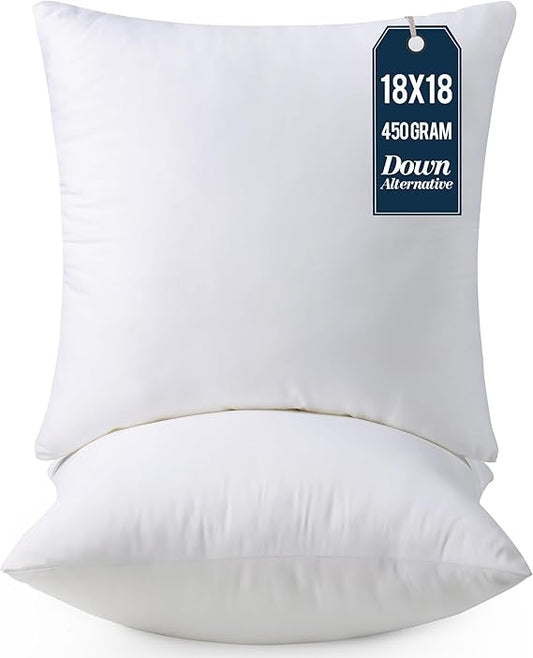 Utopia Bedding Throw Pillow Inserts (Pack of 2)
