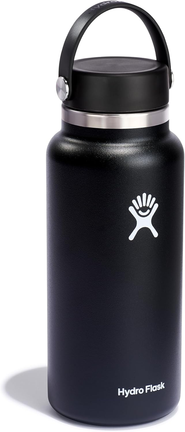 Hydro Flask Wide Flex Cap Black 32 Oz