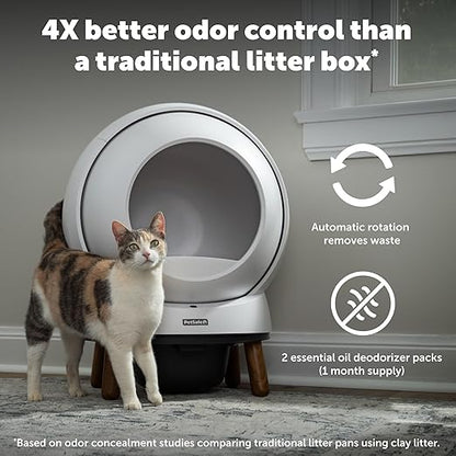 PetSafe ScoopFree SmartSpin Self-Cleaning Cat Litter Box