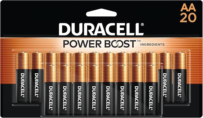 Duracell Coppertop AA Batteries (20-Pack)