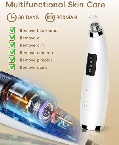Facial Pore Blackhead Remover Vacuum