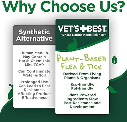 Vet’s Best Flea & Tick Home Spray for Cats – 32 oz