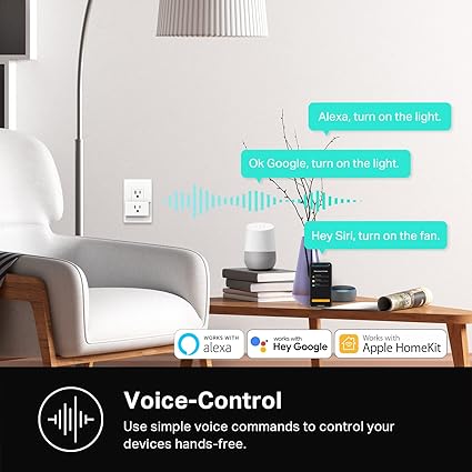 Kasa Smart Plug HS103P4 (4-Pack)