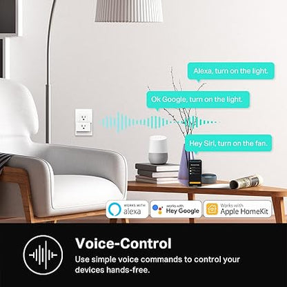 Kasa Smart Plug HS103P4 (4-Pack)