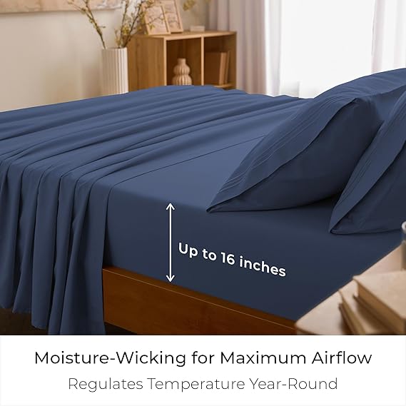 Mellanni Queen Sheet Set – Brushed Microfiber