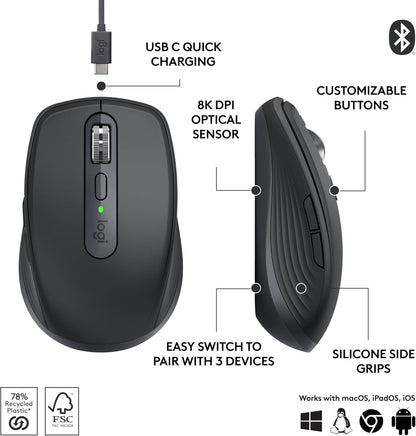 Logitech MX Master 3S Mouse
