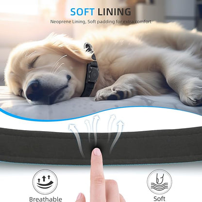 PawSecure Pro Reflective Airtag Dog Collar