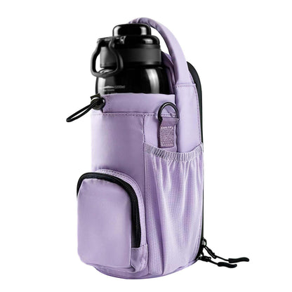 Magnetic Gym Bag for Men and Women, Magnetic Water Bottle Holder for Gym, Small Gym Bag, Gym Gifts for Women and Men (Gray)