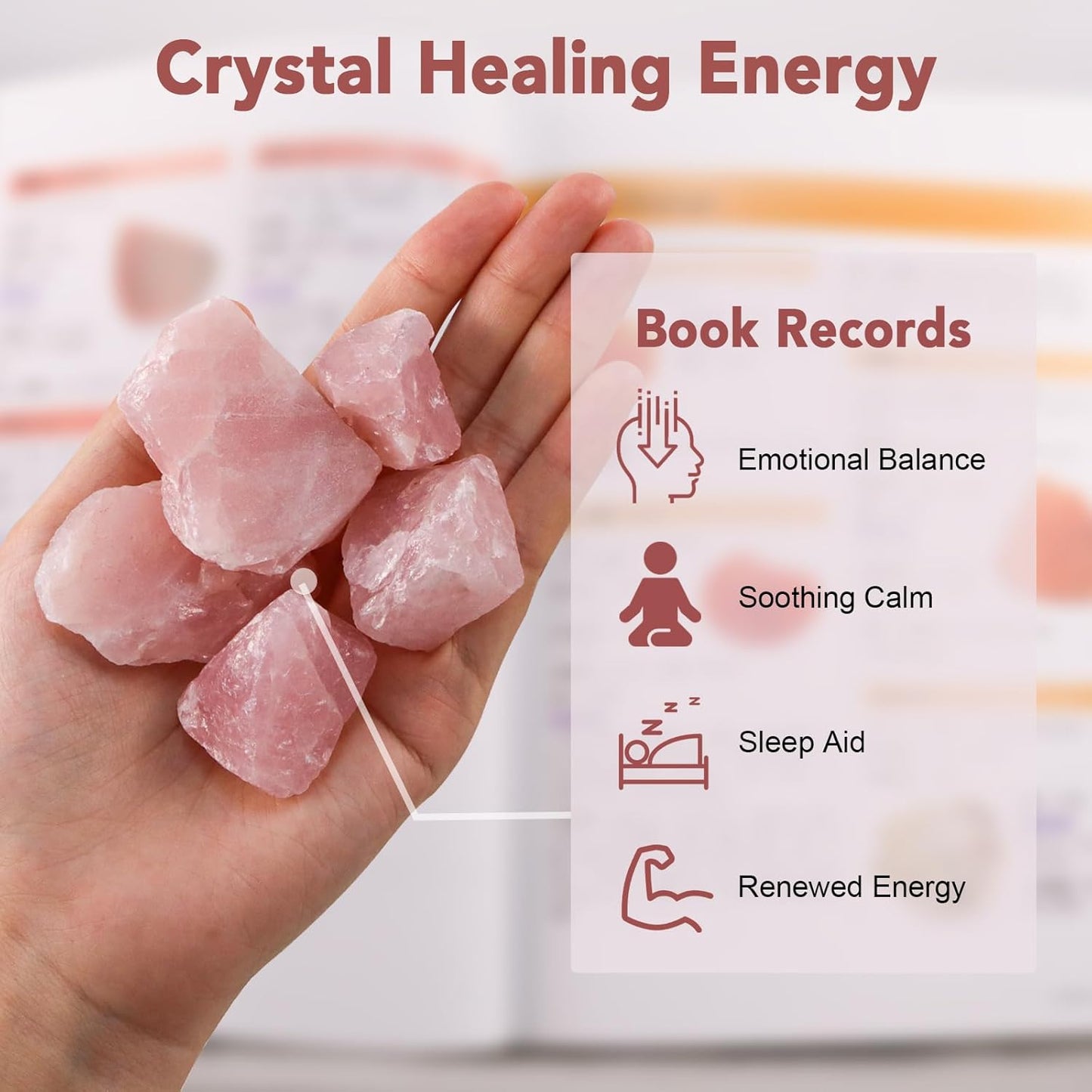 Huefull Rose Quartz Roller & Gua Sha Set