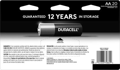 Duracell Coppertop AA Batteries (20-Pack)