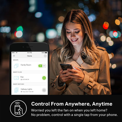 Kasa Smart Plug HS103P4 (4-Pack)