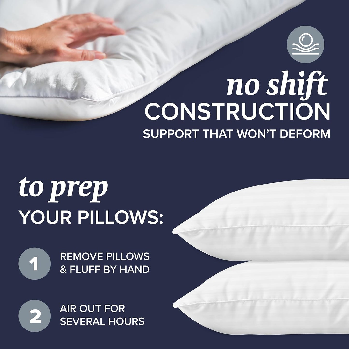 Beckham Hotel Collection Bed Pillows (Set of 2)