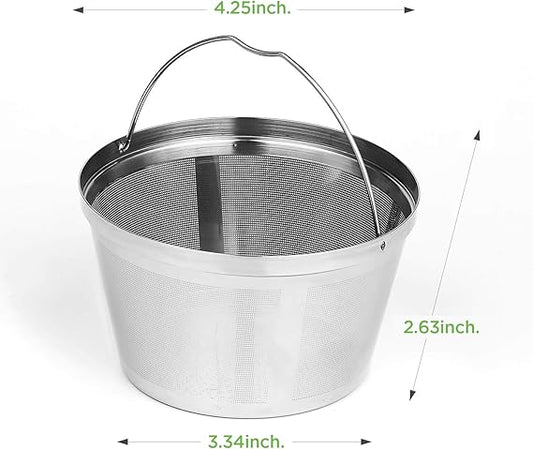 Ecobrew Reusable Coffee Filter Basket ( 8-12 Cup )