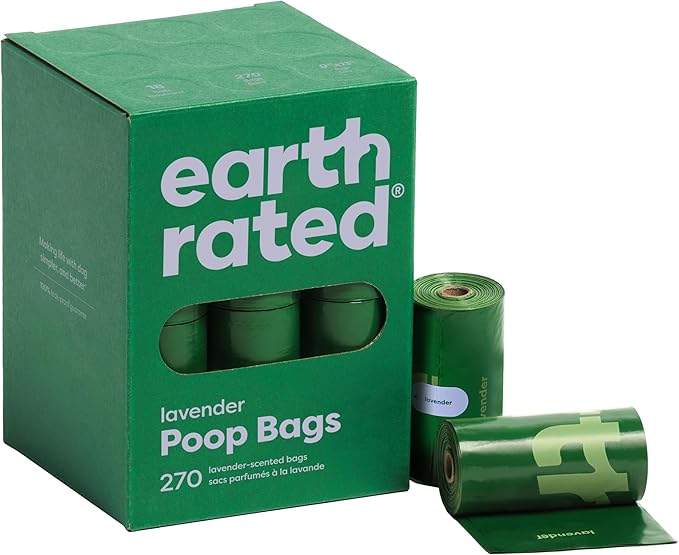 Earth Rated Dog Poop Bags, Lavender Scented