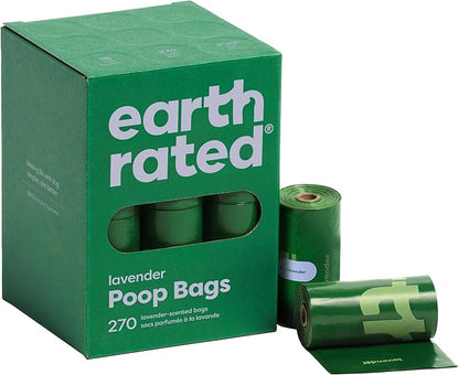 Earth Rated Dog Poop Bags, Lavender Scented