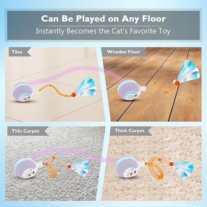 YVE LIFE Interactive Cat Toys Ball