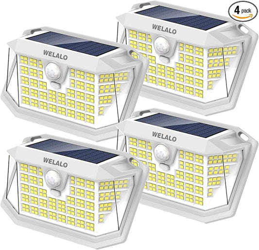 Solar Powered Motion Sensor Lights