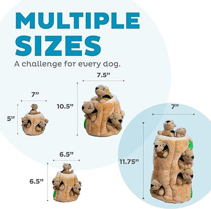 Outward Hound Hide-A-Squirrel  Plush Dog Puzzle Toy, XL