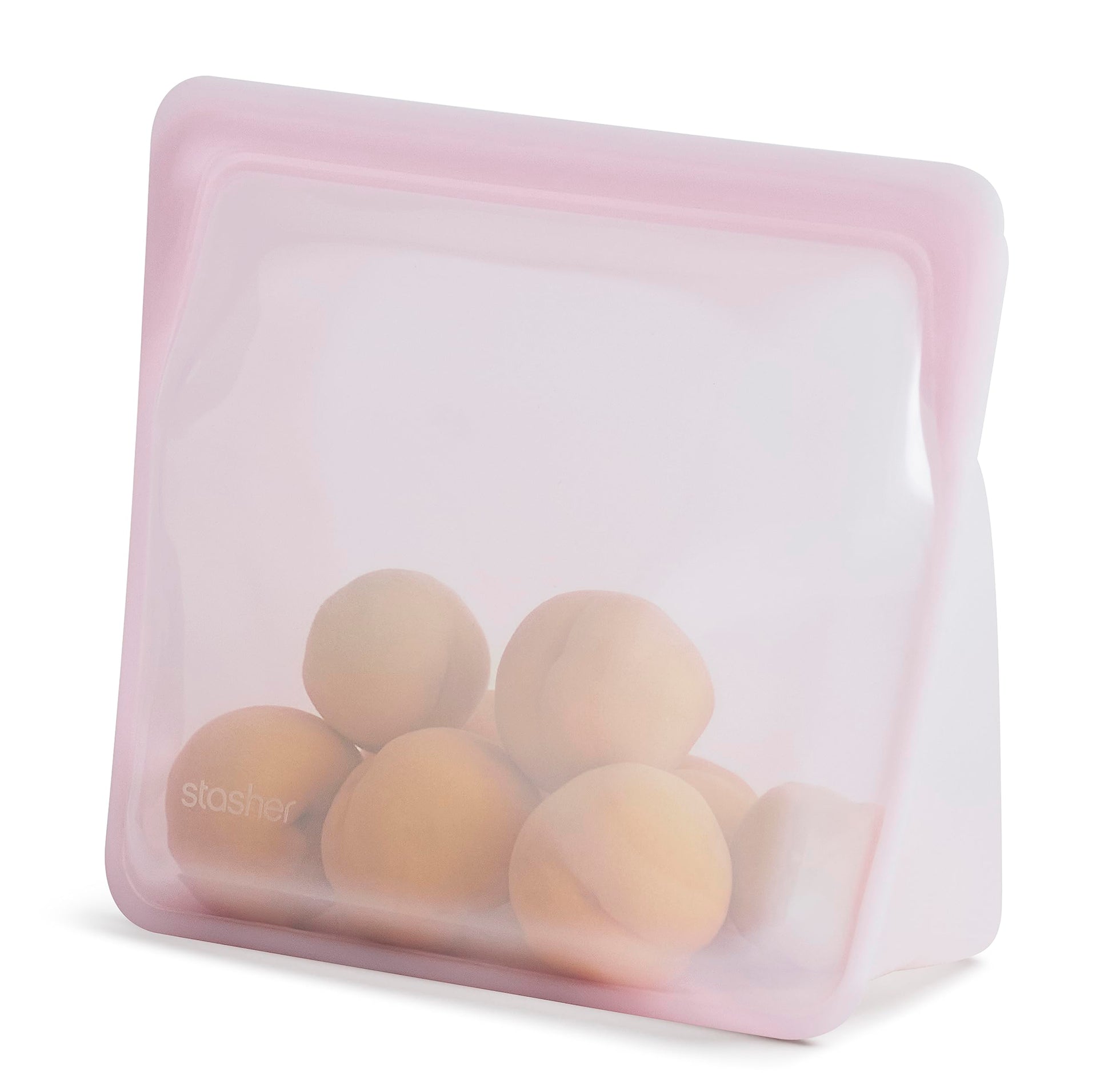 Stasher Premium Silicone Reusable Food Storage Stand-Up Mini Bag, Aqua, Microwave, Sous Vide, Dishwasher, Oven and Freezer Safe, BPA Free, Leak-free, Eco-friendly, 28 Oz