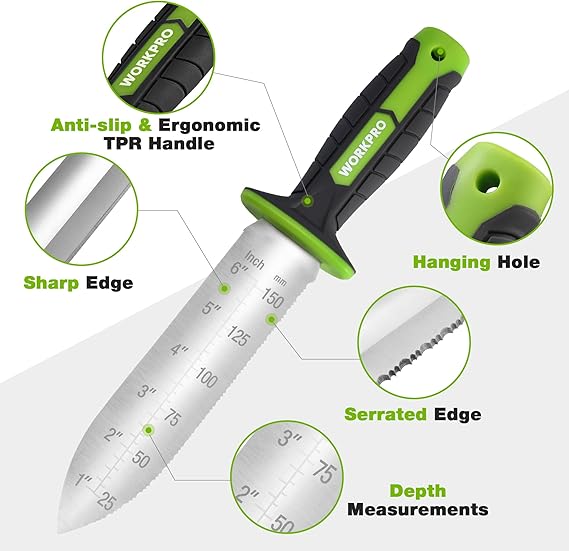 Workpro Hori Hori Garden Knife