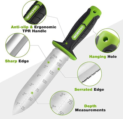 Workpro Hori Hori Garden Knife