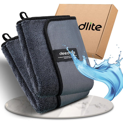 Shiny Bath Wipes Shower Cleaning Cloths, Premium Car Drying Towel | Ultra Absorbent Twisted-Loop Design| Microfiber Towel for Car, Shower Cabin, Household