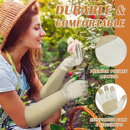 Handlandy Rose Pruning Gloves-available in a range of stylish colors