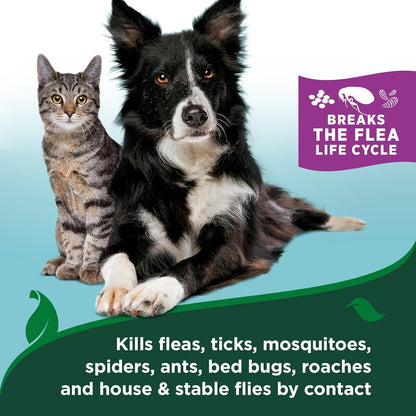 Vet’s Best Flea & Tick Home Spray for Cats – 32 oz
