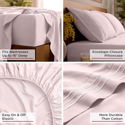Mellanni Queen Sheet Set – Brushed Microfiber