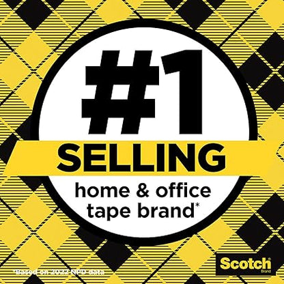 Scotch Double-Sided Tape, 2 Dispensers/Pack(137DM-2)