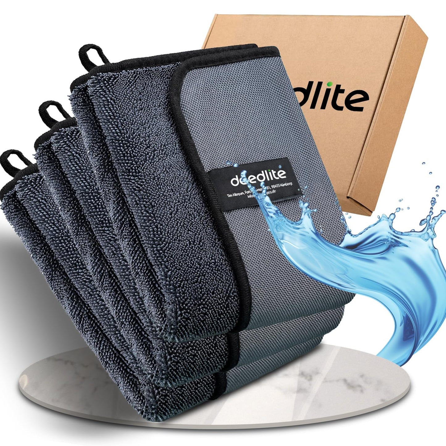 Shiny Bath Wipes Shower Cleaning Cloths, Premium Car Drying Towel | Ultra Absorbent Twisted-Loop Design| Microfiber Towel for Car, Shower Cabin, Household