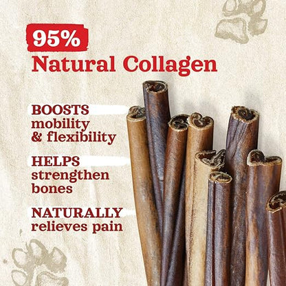 ChewStrong Natural Collagen Sticks – 6” (20 Pack)