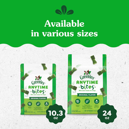 Greenies Anytime Bites Dog Treats, Original Flavor, 24 oz. Bag