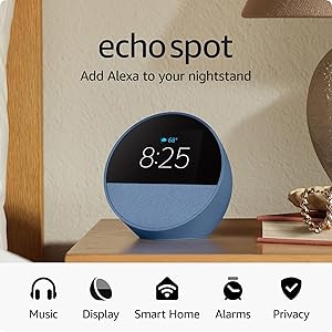 Echo Dot (5th Gen) with Clock