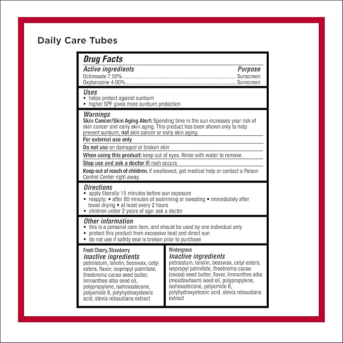 Carmex Daily Care Moisturizing Lip Balm SPF 15 – Variety Pack (9 Count)